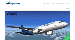 Desktop Screenshot of flightsimlabs.com